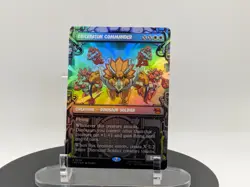 MTG Triceraton Commander SHOWCASE FOIL #0226 TMNT Mythic NM Rare Magic - Image 1