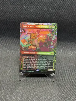 Raph & Mikey, Troublemakers (Showcase) Teenage Mutant Ninja Turtles Foil - Image 1