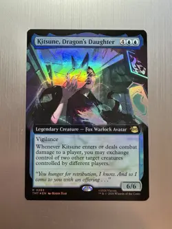 Kitsune, Dragon’s Daughter - 262 - MTG: Teenage Mutant Ninja Turtles - Foil - Image 1