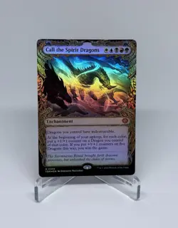 Call the Spirit Dragons (Showcase) Tarkir: Dragonstorm Foil MTG - Image 1