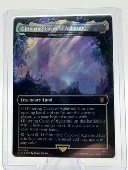 Near Mint Surge Foil Glittering Caves of Aglarond - Gemstone Caverns LTC 394 - Image 1