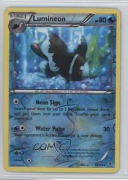 Lumineon Reverse Foil Pokemon XY Phantom Forces #19 - Image 1