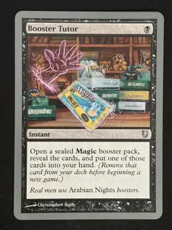 1x MTG Booster Tutor - Unhinged (UNH) #51 - Magic the Gathering - Image 1