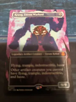 Mtg Krang, Utrom Warlord (Borderless) Teenage Mutant Ninja Turtles Regular - Image 2
