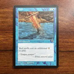 MTG Chill Tempest Magic the Gathering TMP #56 1997 NM/MT Unplayed See Pics - Image 1