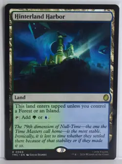 Hinterland Harbor [New, Near Mint] MTG Rare {TMNT: Commander} - Image 1