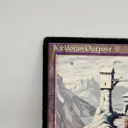 Kjeldoran Outpost Alliances MTG Magic Rare Land 1996 Reserved List MP - Image 4