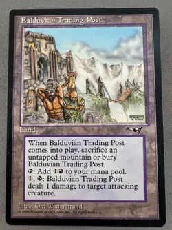 Balduvian Trading Post Alliances Regular MTG—Never Played Near Mint—RESERVE LIST - Image 1