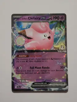 Lillie's Clefairy ex 056/159 Pokemon Journey Together - Image 1