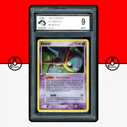 Pokemon CGA 9 Deoxys Holo 2/106 EX Emerald - Image 1
