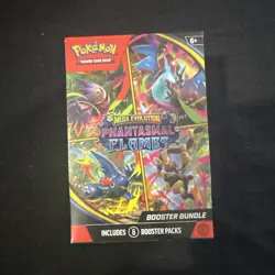 Pokemon TCG Mega Evolution Phantasmal Flame Booster Bundle New Factory Sealed - Image 1