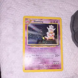 Pokemon Slowking 14/111 Neo Genesis Holo Rare S head swirl - Image 2