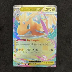 Pokemon TCG Mega Dragonite EX ASCEN 152/217 Black Star Promo Full Art Holo HP37… - Image 1