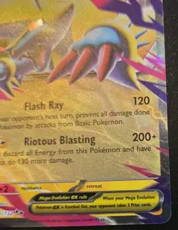 Mega Manectric EX 050/132 Double Rare Mega Evolution Pokemon TCG - Image 5