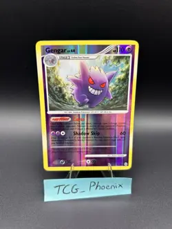 Pokemon Gengar Reverse Holo Rare Platinum Arceus 16/99 LP - Image 1