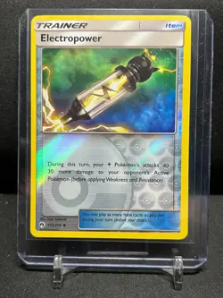 Electropower 172/214 Reverse Holo Pokemon 2018 Lost Thunder - LP - Image 1