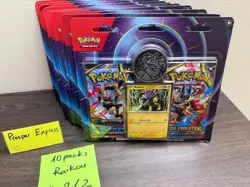-LOT OF 10-Pokemon TCG Mega Evolution & Phantasmal Flames Raikou 2-Pack Blister - Image 2