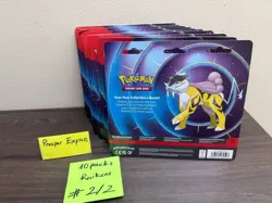 -LOT OF 10-Pokemon TCG Mega Evolution & Phantasmal Flames Raikou 2-Pack Blister - Image 3