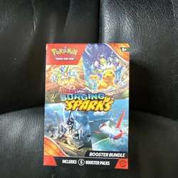 Pokemon TCG Scarlet Violet Surging Sparks Booster Bundle Factory Sealed - Image 1