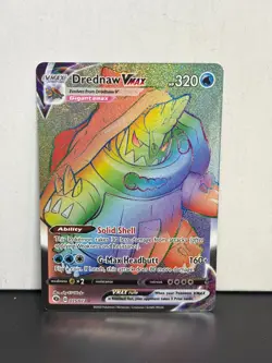 Pokemon TCG Drednaw VMAX Secret Rare Full Art Card Champions Path 075/073 1 - Image 1