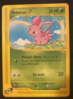 Nidoran - Pokemon Card - 2002 - 96/147 - ID: C-01-# - Image 1