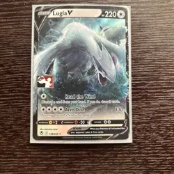138/195 Lugia V Prize Pack Series Stamped Play Pokemon TCG Silver Tempest NM - Image 1