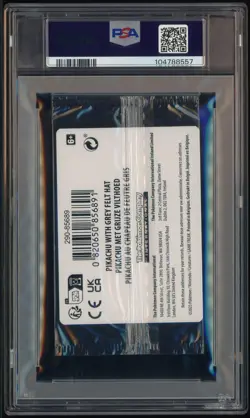 Pokemon Pikachu with Grey Felt hat Van Gogh 085 Graded Sealed Promo PSA 10 - Image 3