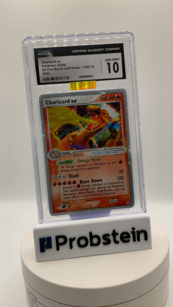 CGC 10 Pokemon MBA Gold Stamped 2004 Fire Red & Leaf Green Charizard ex - Image 2