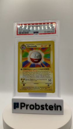 PSA 10 Pokemon 1999 1st Edition Base Set Electrode Shadowless - Image 2
