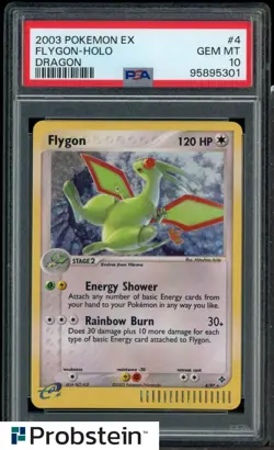 PSA 10 Pokemon 2003 EX Dragon Flygon Holo - Image 1