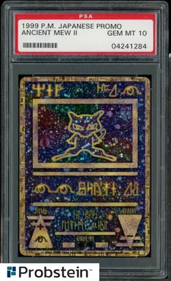 PSA 10 Pokemon 1999 Japanese Promo Ancient Mew - Image 1