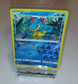 Croconaw 19/73 LP Shining Legends Reverse Holo Pokemon TCG - Image 1