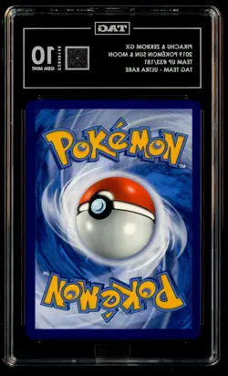 2019 Pokemon S & M Team up Tag Team #33 Pikachu & Zekrom Gx Rank 1 TAG 10 - Image 3