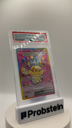 2026 POKEMON ASC EN-ASCENDED HEROES SPECIAL ILLUSTRATION RARE PIKACHU EX PSA 10 - Image 2