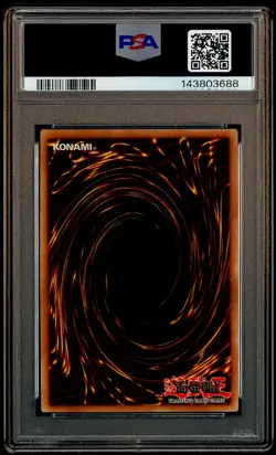 2003 Yu-Gi-Oh! MFC Magician's Force 1st Ed #000 Dark Magician Girl PSA 9 MINT - Image 3