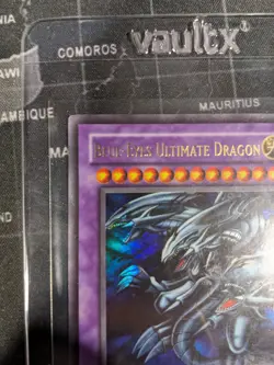 ULTRA RARE LIMITED EDITION Blue-Eyes Ultimate Dragon JMP-EN005 - Near Mint - Image 3
