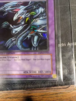 ULTRA RARE LIMITED EDITION Blue-Eyes Ultimate Dragon JMP-EN005 - Near Mint - Image 5