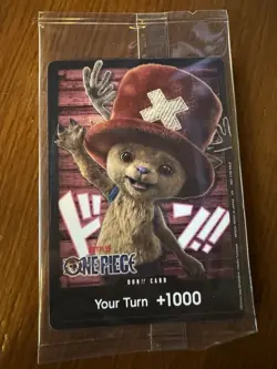 One Piece TCG Tony Tony Chopper Don Promo Sealed Netflix C2E2 2026 English Live - Image 1