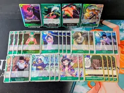 One Piece | Green Dracule Mihawk / Zoro Double Deck Core (75 Cards) (OP12/OP14) - Image 2