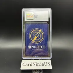 CGC 10 GEM MINT Monkey D. Luffy (Parallel) P-001 P 25th Edition - ONE PIECE Card - Image 2