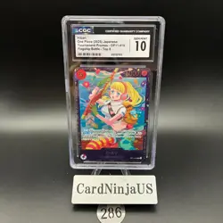 CGC 10 GEM MINT Hibari OP11-010 SR Flagship Battle Prize - ONE PIECE Card Game - Image 1