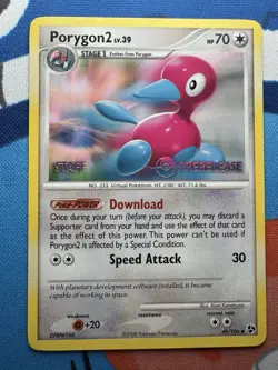 Porygon 2 Lv. 39 49/106 - Great Encounters - Pre Release Staff - Pokemon Card - Image 1