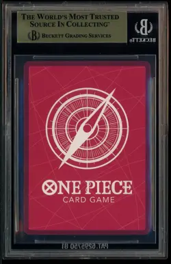 2025 ONE PIECE PROMOS BVB X ONE PIECE MATCH DAY 2025 #003 MONKEY D. LUFFY BGS 10 - Image 3