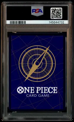 2025 ONE PIECE JPN PROMOS OFFICIAL EVENT TOP PRIZE #014 MONKEY D. LUFFY PSA 10 - Image 3