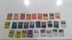 pokemon lot 212 cards - Image 1