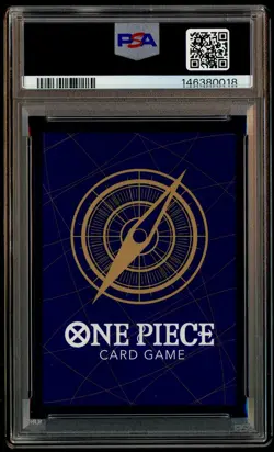 2025 One Piece OP11 Japanese Manga Alternate Art #118 Monkey D. Luffy PSA 10 - Image 3