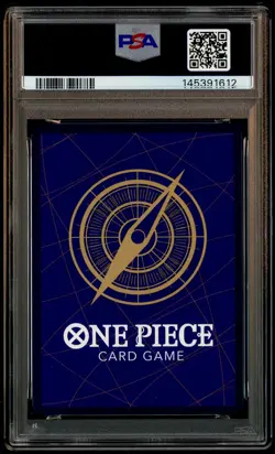 2025 ONE PIECE JPN PROMOS OFFICIAL EVENT TOP PRIZE #014 MONKEY D. LUFFY PSA 10 - Image 3