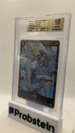 2022-23 One Piece Promos S. Chinese #OP02096 Kuzan P Chmpsp 23 BGS 10 PRISTINE - Image 2