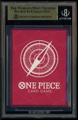 2025 ONE PIECE PROMOS BVB X ONE PIECE MATCH DAY 2025 #003 MONKEY D. LUFFY BGS 10 - Image 3