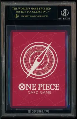 2025 BVB X ONE PIECE MATCH DAY PROMOS #003 MONKEY D. LUFFY BGS 10 BLACK LABEL - Image 3